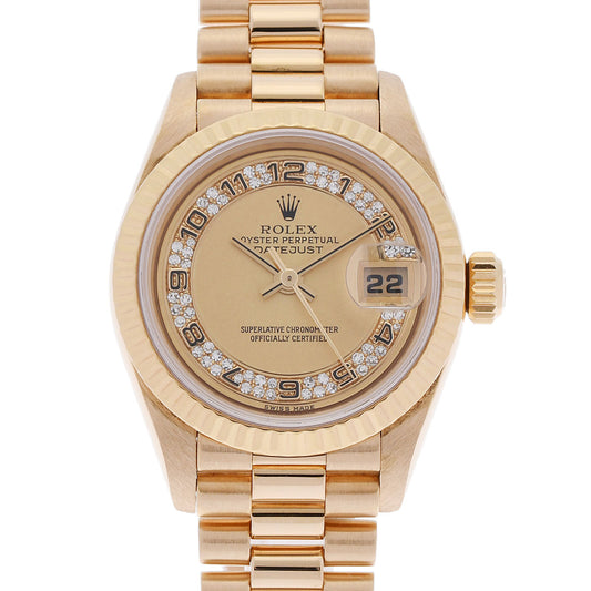 Rolex Datejust Milliyard Diamond 69178MA Women's Watch