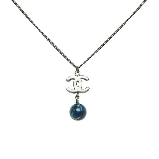 Chanel CC Bead Drop Necklace