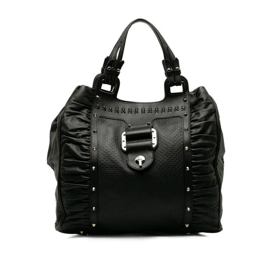 Versace Studded Handbag Tote Bag