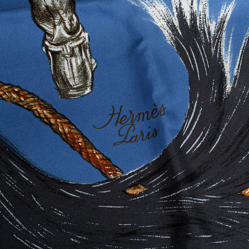 Hermes A Propos De Bottes Silk Scarf