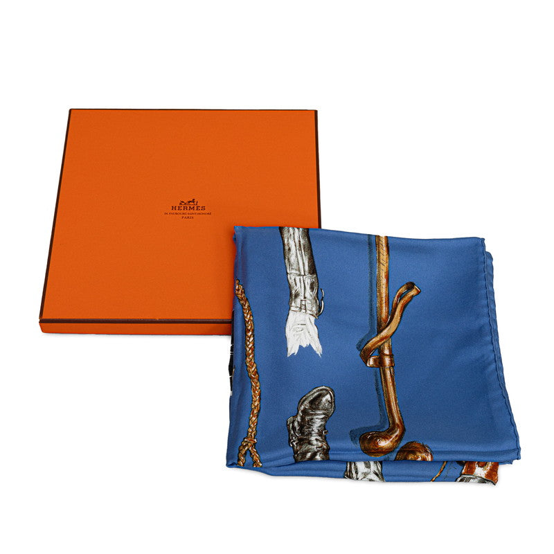 Hermes A Propos De Bottes Silk Scarf