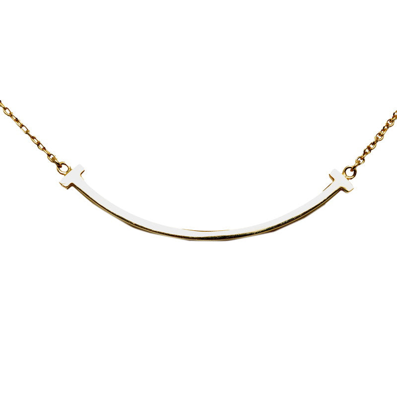 Tiffany & Co. 18K Tiffany T Smile Small Necklace