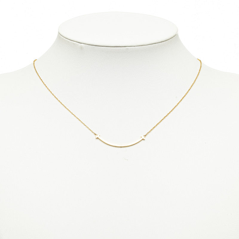 Tiffany & Co. 18K Tiffany T Smile Small Necklace