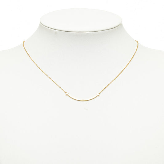 Tiffany & Co. 18K Tiffany T Smile Small Necklace