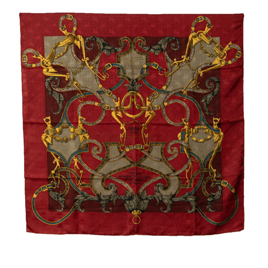 Hermes Par Mefsire Antoine De Plvvinel Riding Knight Scarf