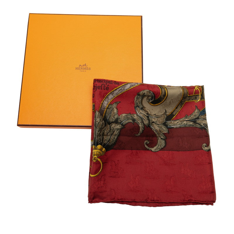 Hermes Par Mefsire Antoine De Plvvinel Riding Knight Scarf