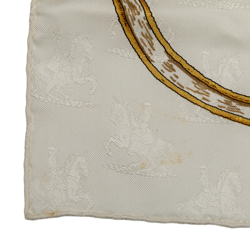 Hermes L'Instruction Du Roy Silk Scarf