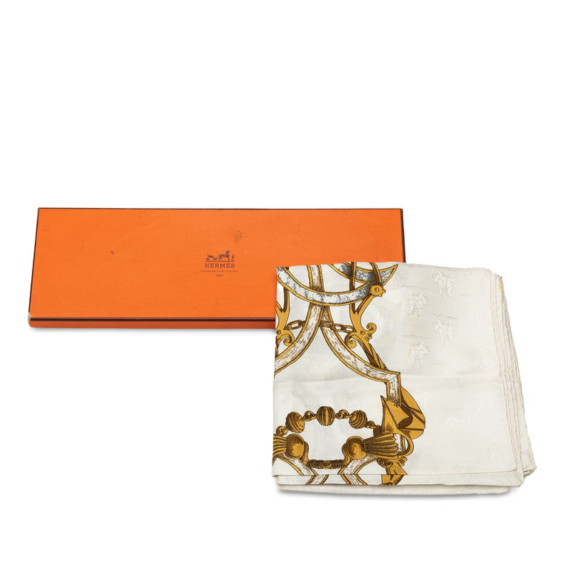 Hermes L'Instruction Du Roy Silk Scarf