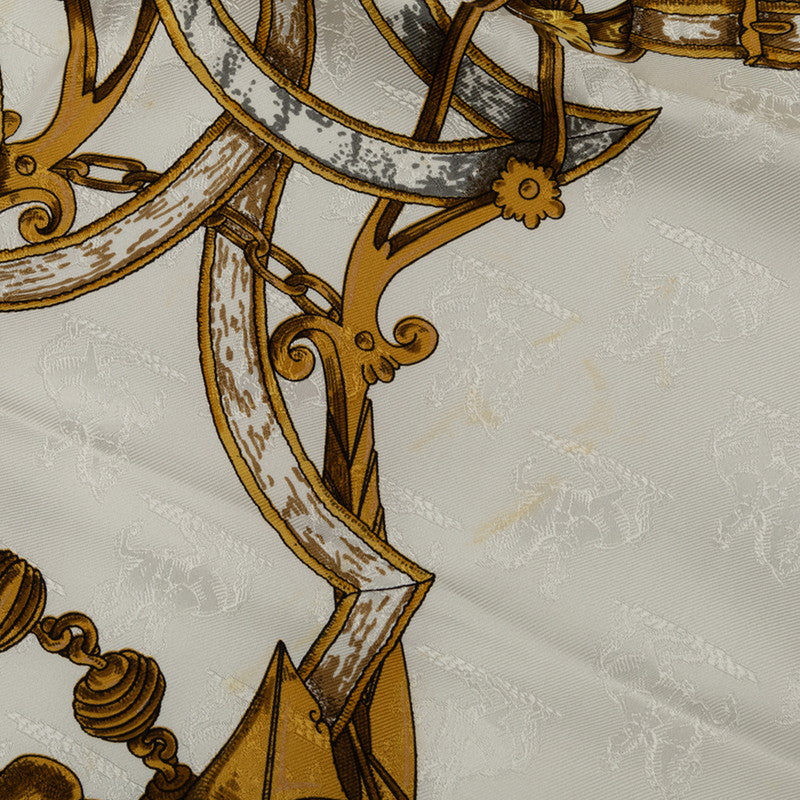 Hermes L'Instruction Du Roy Silk Scarf