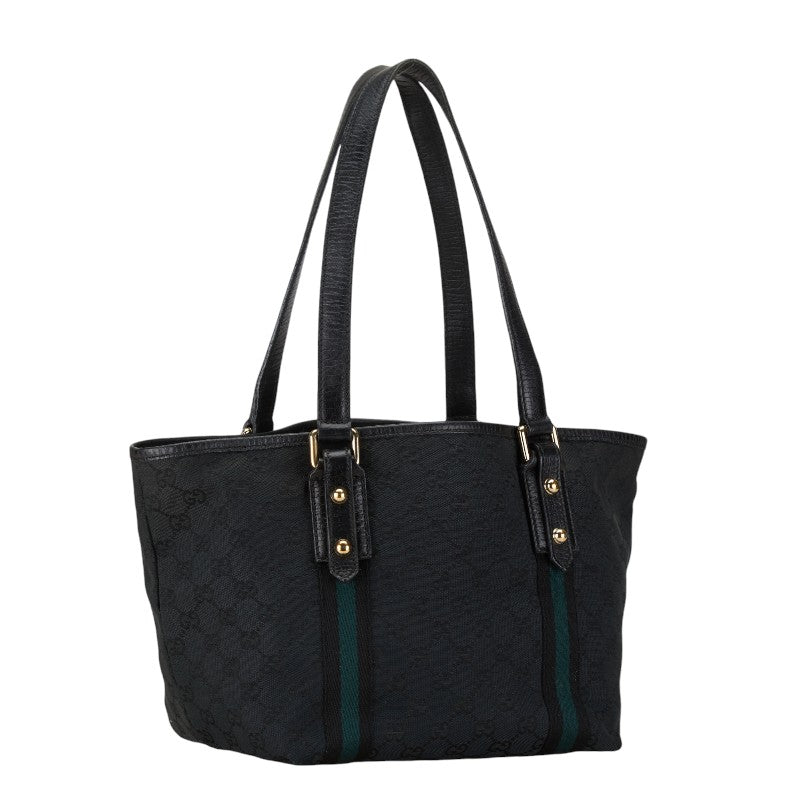 Gucci Denim Monogram Jolicoeur Tote