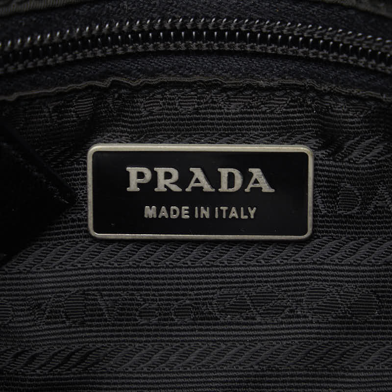 Prada One Shoulder Bag Black Nylon