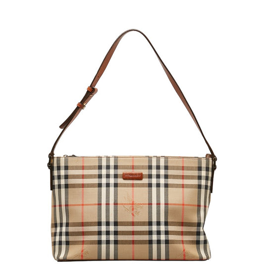 Burberry Nova Check Shadow Horse One Shoulder Bag