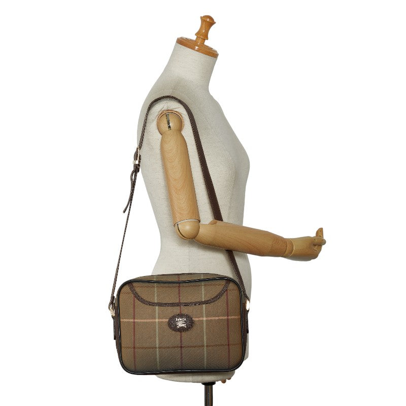 Burberry Checked One Shoulder Bag