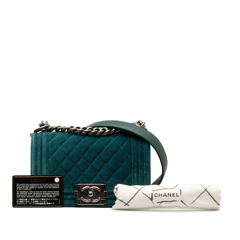 Chanel Coco Mark Boy Mini Diagonal Shoulder Bag