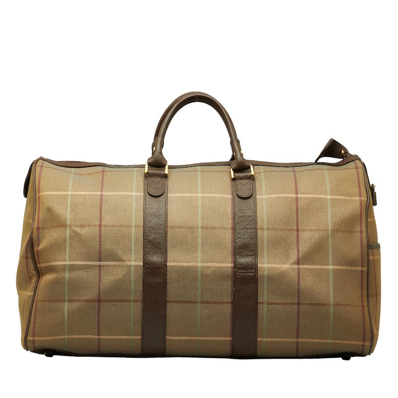 Burberry Check Boston Bag