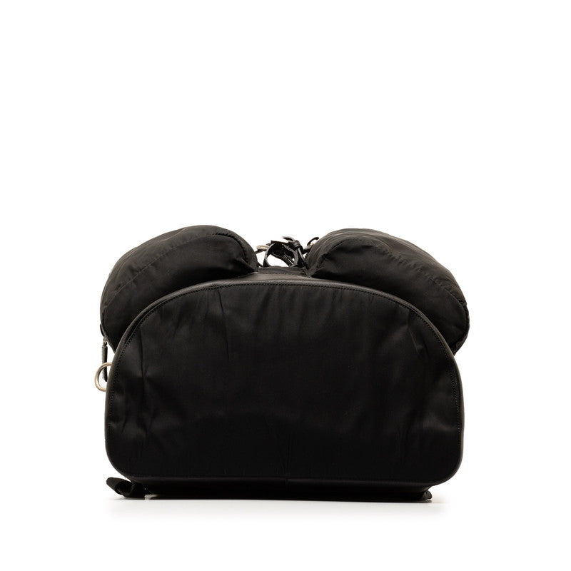 Prada Tessuto Viaggio Double Pocket Drawstring Backpack