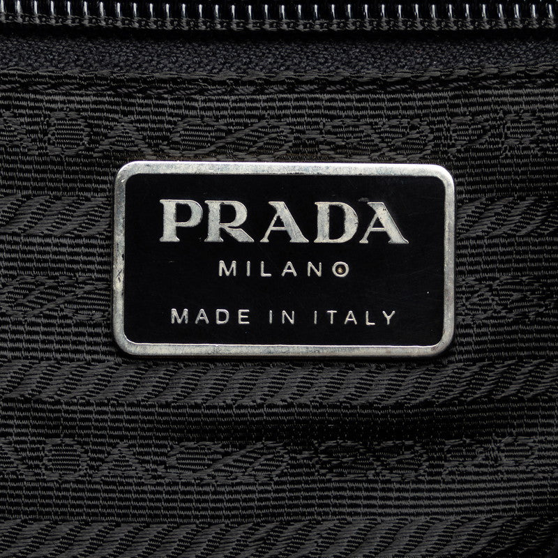 Prada Tessuto Viaggio Double Pocket Drawstring Backpack