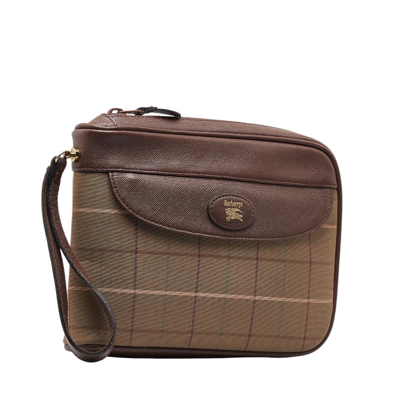 Burberry Check Pouch Bag