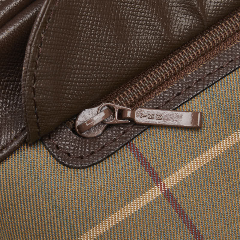 Burberry Check Pouch Bag