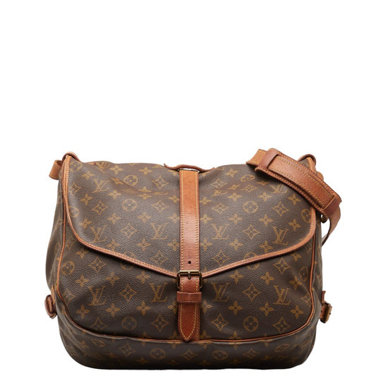 Louis Vuitton Monogram Saumur 35 Diagonal Shoulder Bag