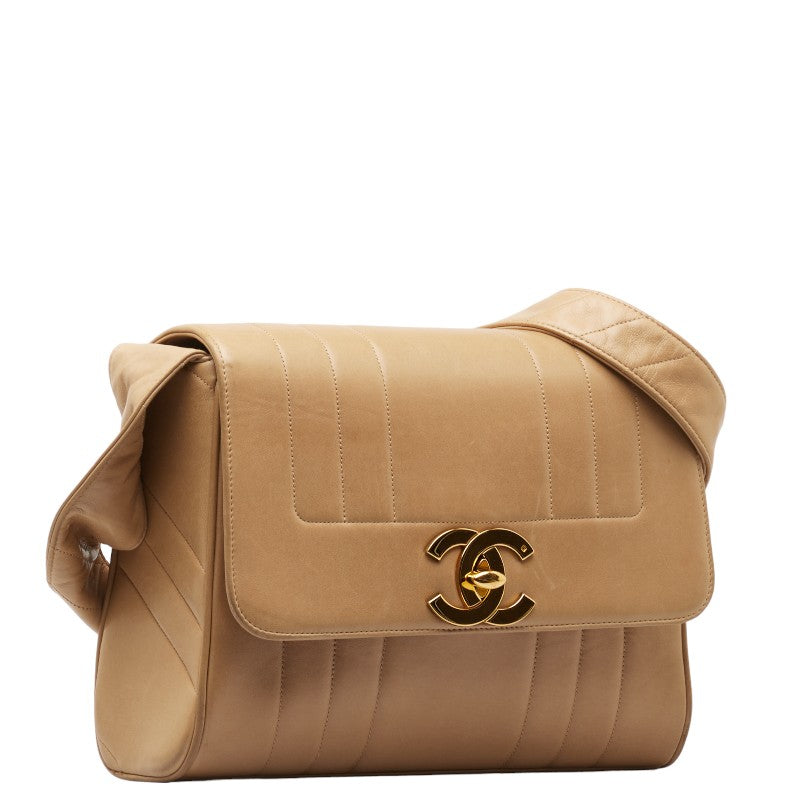 Chanel Coco Mark Oblique Shoulder Bag