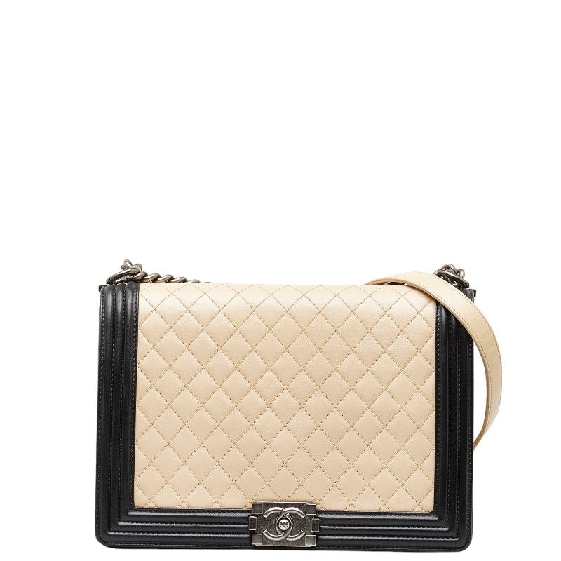 Chanel Coco Mark Boy Large Chain Shoulder Bag