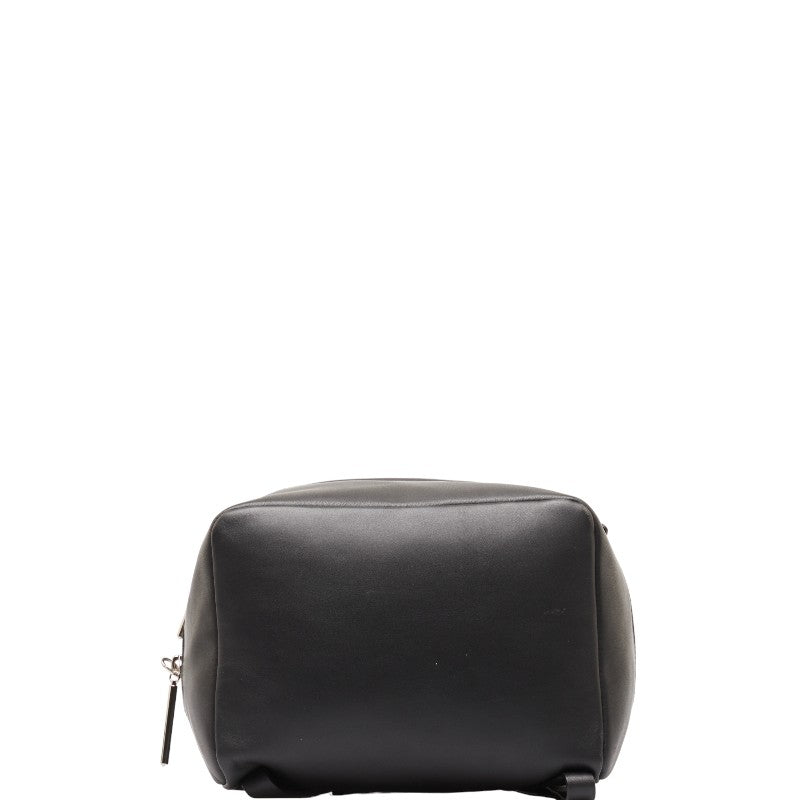 3.1 Phillip Lim Black Leather Hour Zip Around Backpack