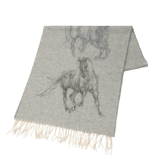 Hermes Gallop Pirouette Horse 23Ss Scarf