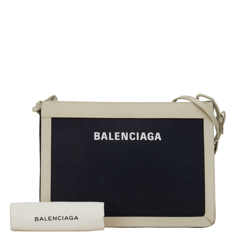 Balenciaga Navy Pochette Diagonal Shoulder Bag