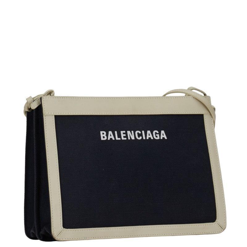 Balenciaga Navy Pochette Diagonal Shoulder Bag