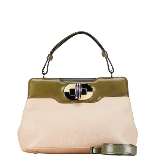Bvlgari Leather Isabella Rossellini Handbag