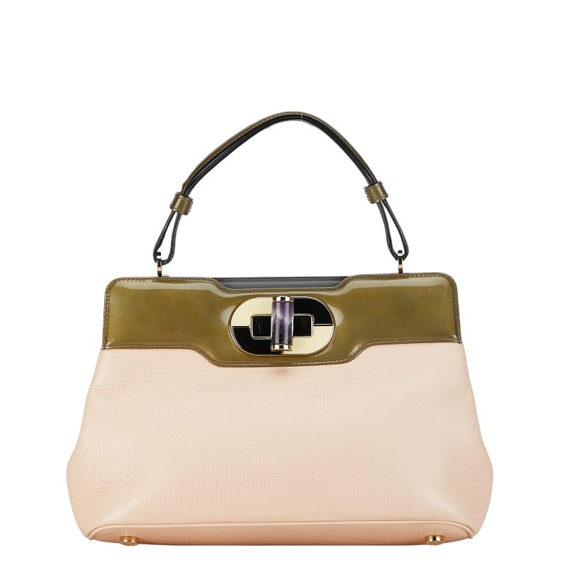 Bvlgari Leather Isabella Rossellini Handbag