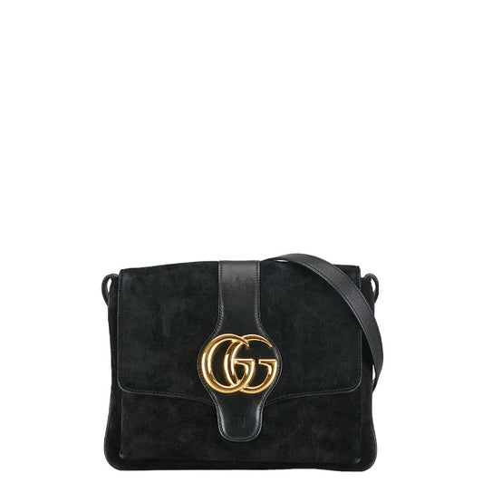 Gucci Gucci GG Marmont Suede Medium Arli Shoulder Bag