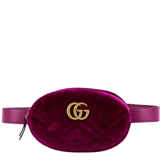 Gucci Marmont Velvet Belt Bag