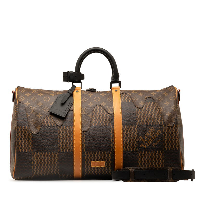 Louis Vuitton Damier Giant Keypole Bandoliere 50 Boston Bag