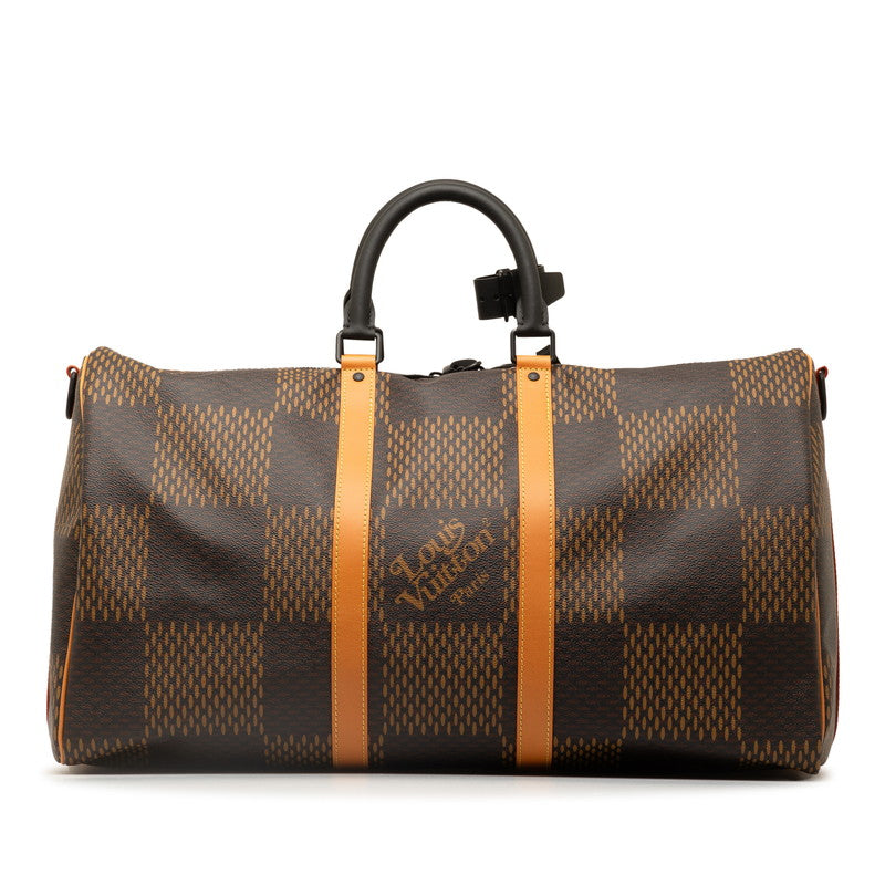 Louis Vuitton Damier Giant Keypole Bandoliere 50 Boston Bag