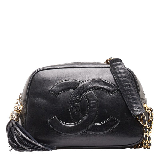 Chanel Coco Mark Fringe Chain Shoulder Bag