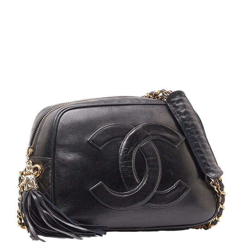 Chanel Coco Mark Fringe Chain Shoulder Bag