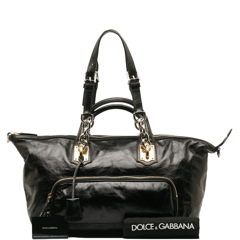 Dolce&Gabbana Leopard Handbag Chain Shoulder Bag