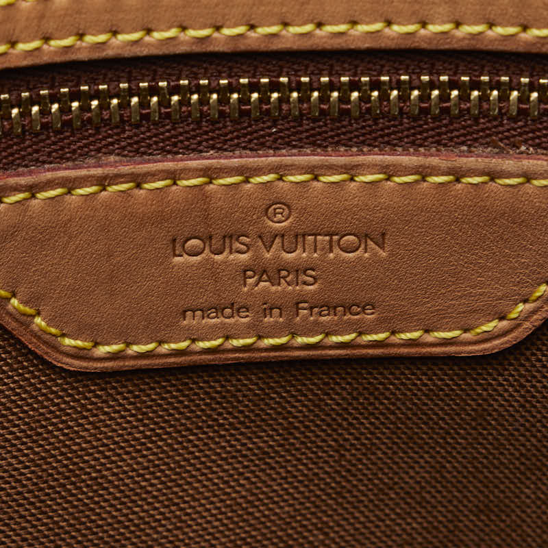 Louis Vuitton Monogram Cabas Mezzo Shoulder Tote Bag