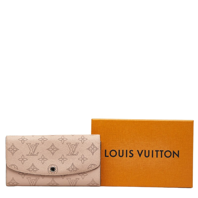 Louis Vuitton Monogram Mahina Porte Feuille Iris Long Wallet M60145