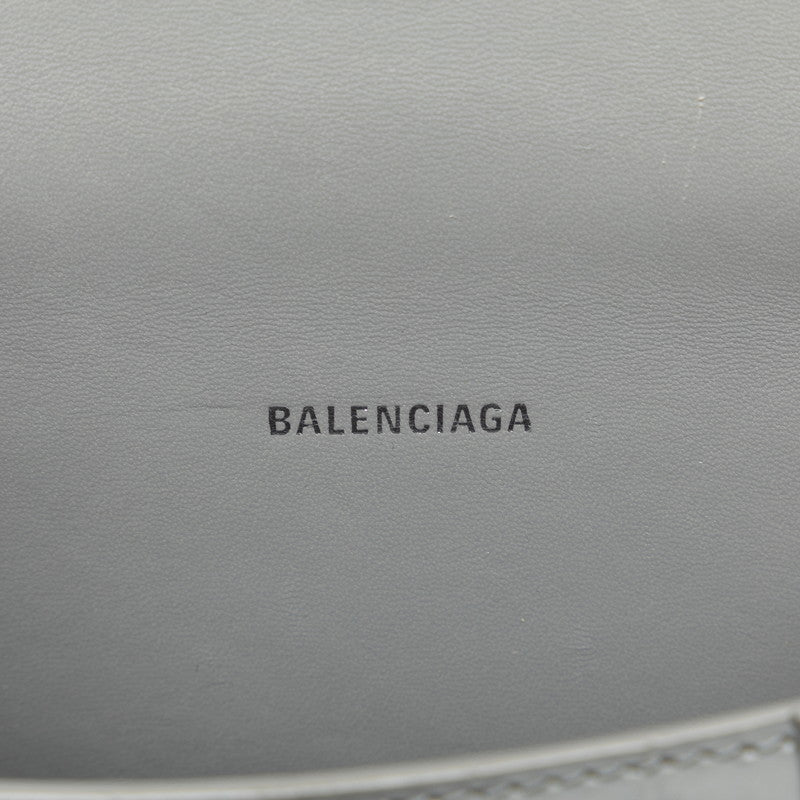 Balenciaga Hourglass Xs Croc Handbag