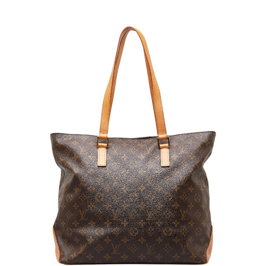 Louis Vuitton Monogram Cabas Mezzo Shoulder Bag