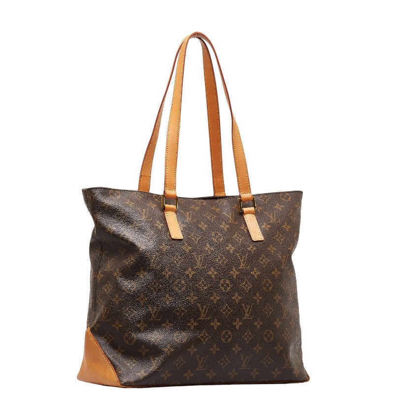 Louis Vuitton Monogram Cabas Mezzo Shoulder Bag