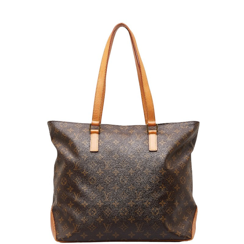 Louis Vuitton Monogram Cabas Mezzo Shoulder Bag