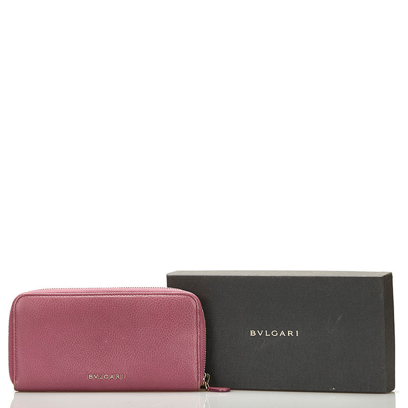 Bvlgari Round Long Wallet