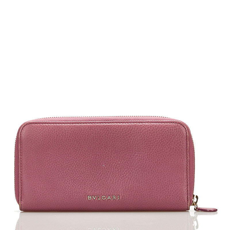 Bvlgari Round Long Wallet