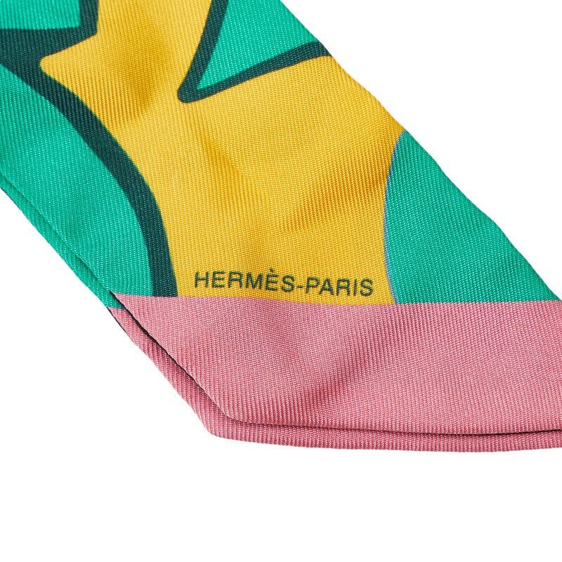 Hermes Graff Silk Twilly Scarf