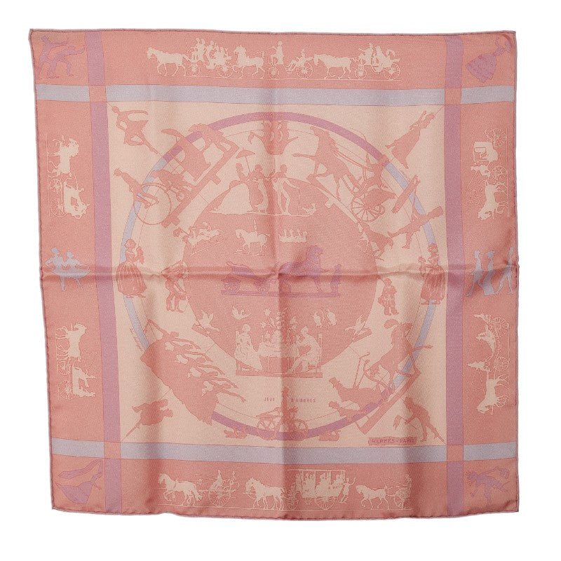 Hermes Jeux D'Ombres Silk Scarf