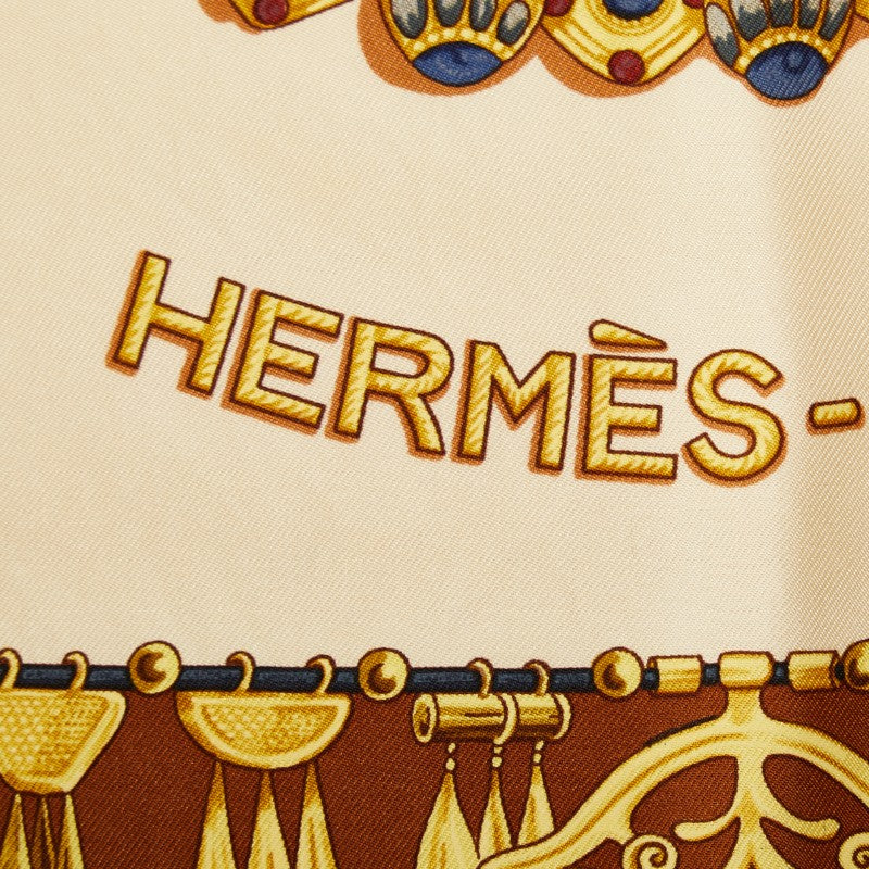 Hermes Parures Des Sables Silk Scarf